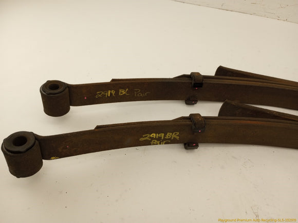 Nissan Xterra Pair Of Rear Leaf Springs