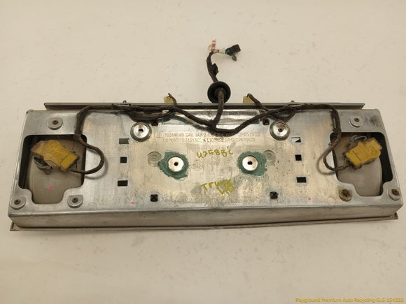 Cadillac Eldorado License Plate Lamp Trim
