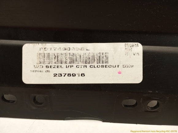 Dodge Durango Dashboard Center Lower Bezel Trim