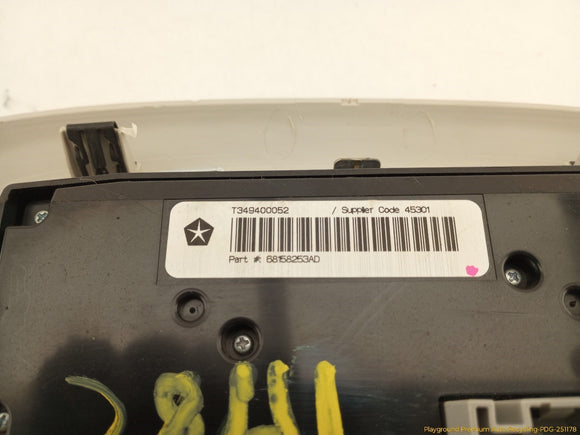 Dodge Durango Rear Climate Control Switch