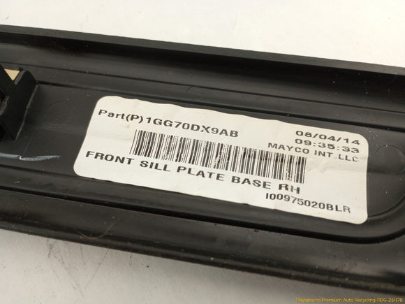 Dodge Durango Pair Of Front Door Sill Scuff Plates