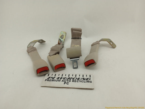 Cadillac Eldorado Set Of Rear Seat Belt Buckles & Upper Retractor
