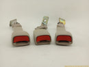 Cadillac Eldorado Set Of Rear Seat Belt Buckles & Upper Retractor-3
