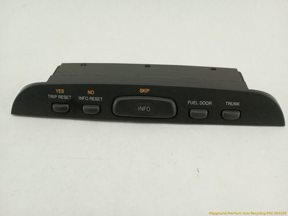 Cadillac Eldorado Center Dash Switch Panel