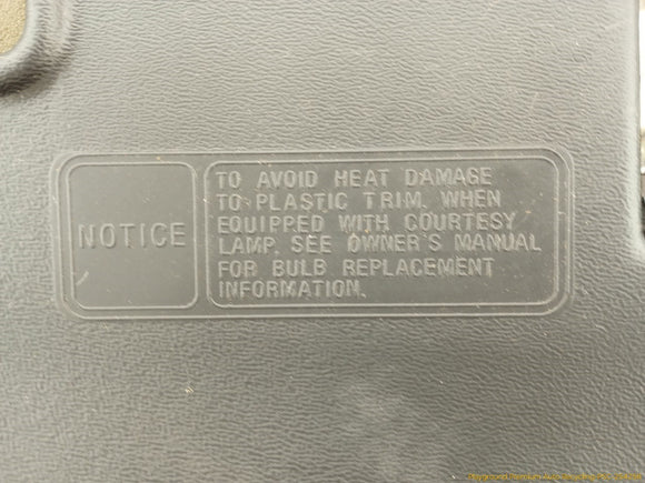 Cadillac Eldorado Driver Left Lower Dash Knee Trim