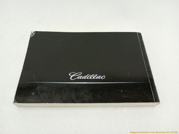 Cadillac Eldorado Owner's Manual
