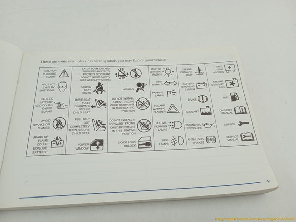 Cadillac Eldorado Owner's Manual