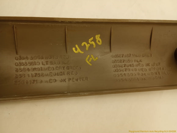 Cadillac Eldorado Pair Of Front Door Sill Scuff Plates
