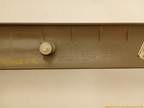 Cadillac Eldorado Pair Of Front Door Sill Scuff Plates