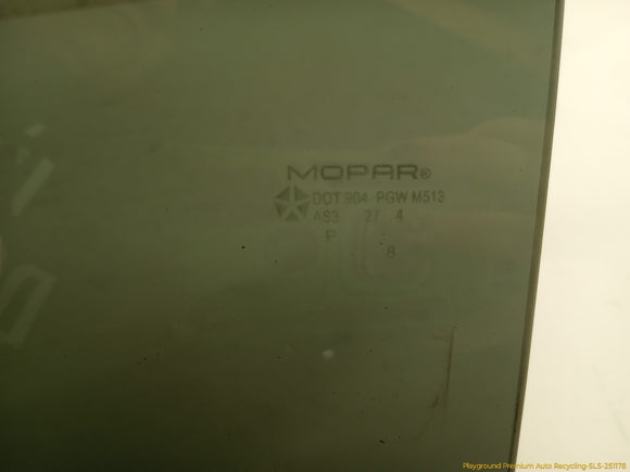 Dodge Durango Driver Left Rear Door Window Glass
