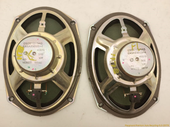 Dodge Durango Set Of 6 Audio Speakers