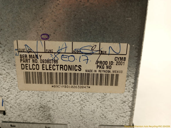Cadillac Eldorado Radio Audio CD Player