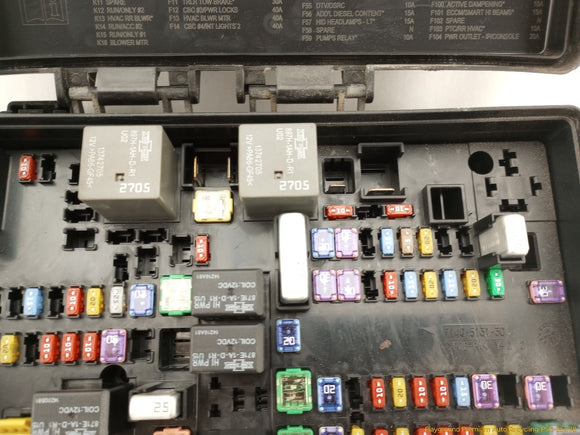 Dodge Durango Power Distribution Center Fuse Box