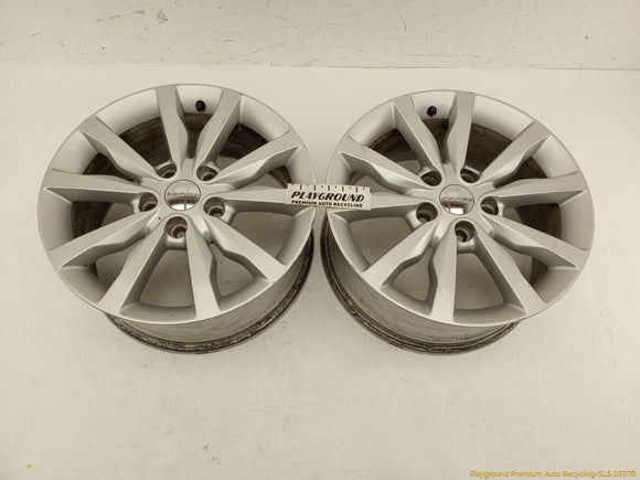 Dodge Durango Pair Of Aluminum Wheels 10 Spoke