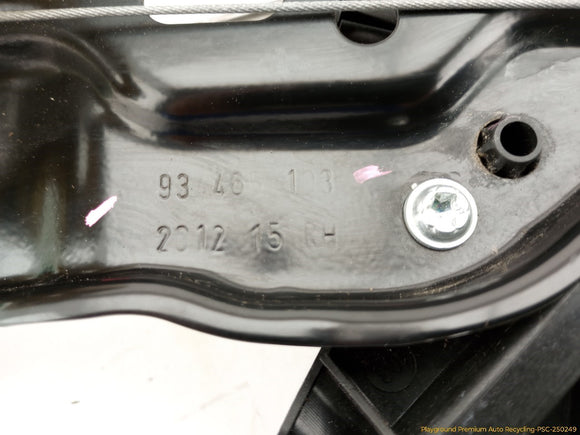 Land Rover Evoque Passenger Right Rear Window Regulator