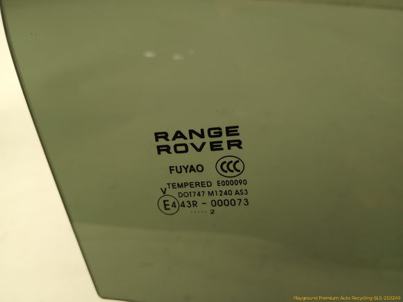 Land Rover Evoque Passenger Right Rear Door Window Glass