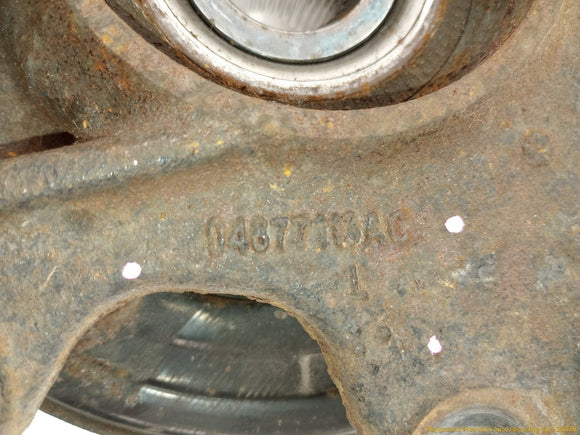 Dodge Durango Driver Left Rear Spindle Knuckle Hub