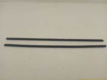 BMW 645CI Pair Of Front Door Window Sweep Trim - 0