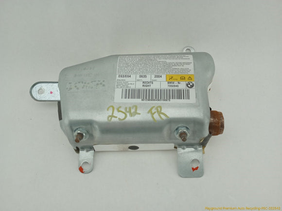 BMW 645CI Passenger Right Front Door Airbag
