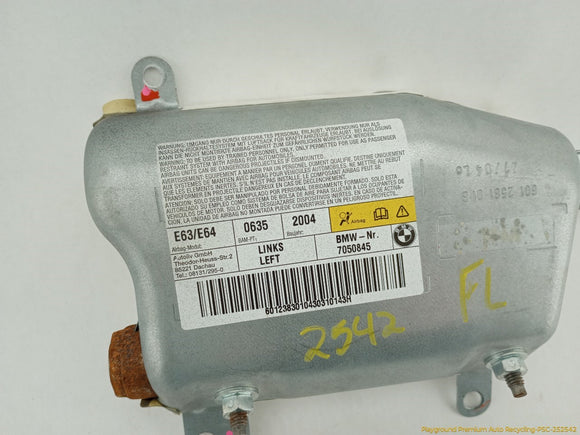 BMW 645CI Driver Left Front Door Airbag