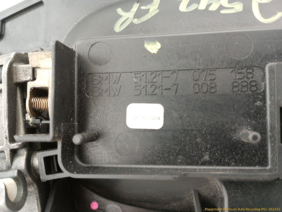 BMW 645CI Passenger Right Front Exterior Door Handle