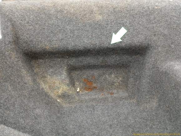 BMW 645CI Passenger Right Trunk Side Trim