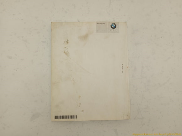 BMW 645CI Owner's Manual