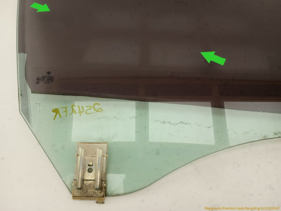 BMW 645CI Passenger Right Front Door Window Glass