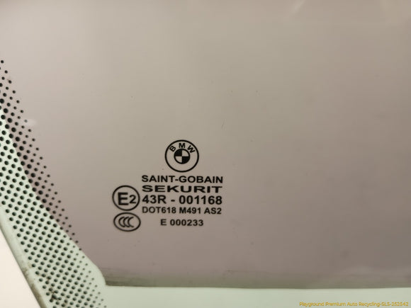 BMW 645CI Passenger Right Front Door Window Glass