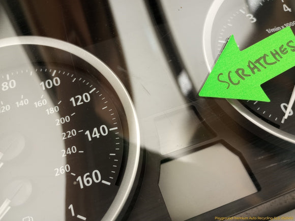 BMW 645CI Instrument Cluster Speedometer