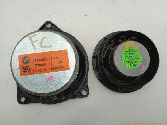 BMW 645CI Set Of Audio Speakers