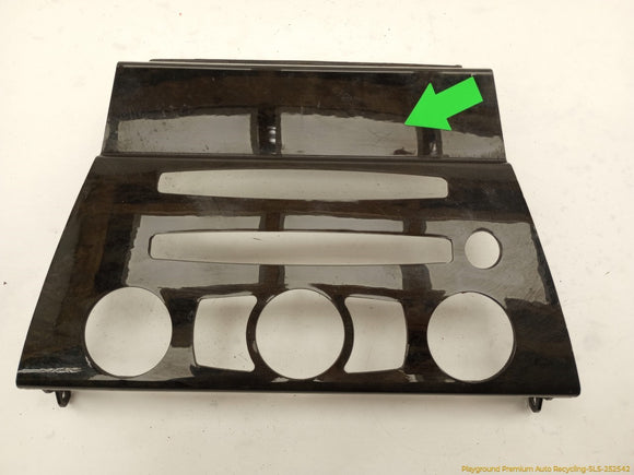BMW 645CI Set Of 8 Dashboard & Center Console Bezel Trim