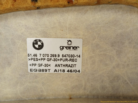 BMW 645CI Rear Parcel Shelf