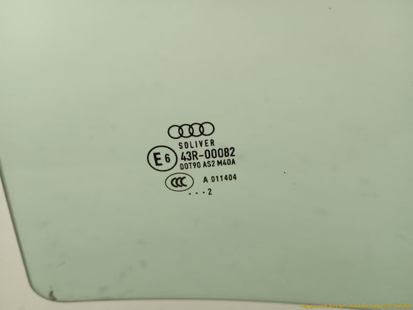Audi A4 Allroad Driver Left Rear Door Window Glass