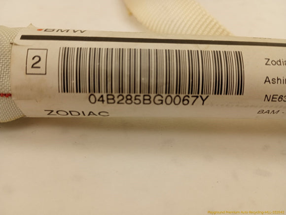 BMW 645CI Passenger Right Side Curtain Airbag