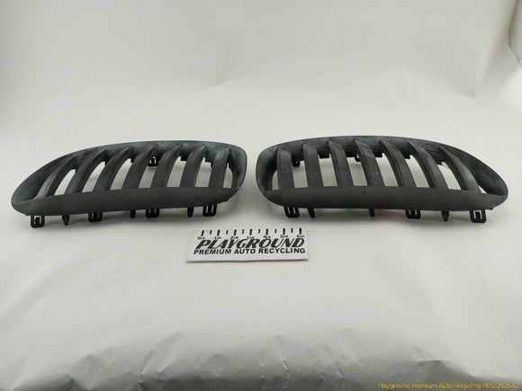 BMW 645CI Pair Of Front Bumper Kidney Grilles