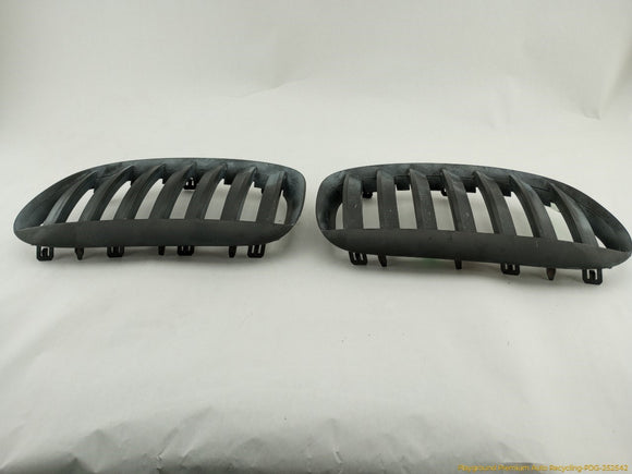 BMW 645CI Pair Of Front Bumper Kidney Grilles