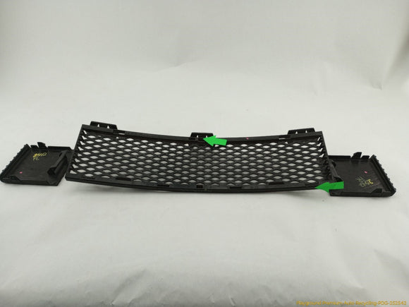 BMW 645CI Set Of 3 Front Bumper Lower Grille