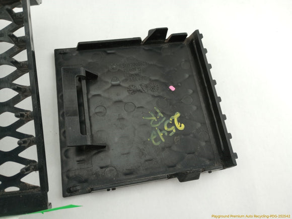 BMW 645CI Set Of 3 Front Bumper Lower Grille