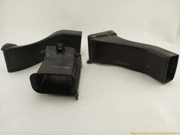 BMW 645CI Set Of 3 Dashboard Air Vent Ducts