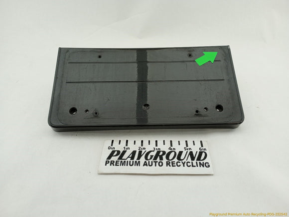 BMW 645CI Front License Plate Holder