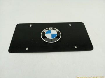 BMW 645CI Front License Plate Frame - 0