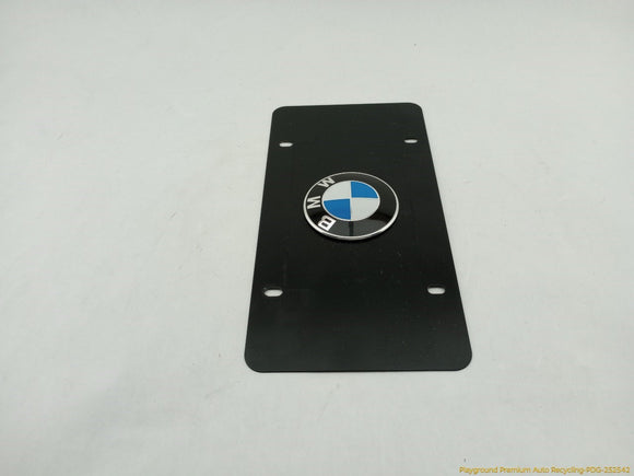 BMW 645CI Front License Plate Frame