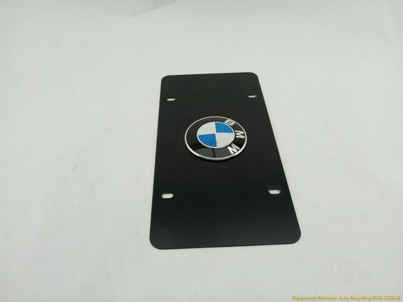 BMW 645CI Front License Plate Frame