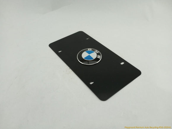BMW 645CI Front License Plate Frame