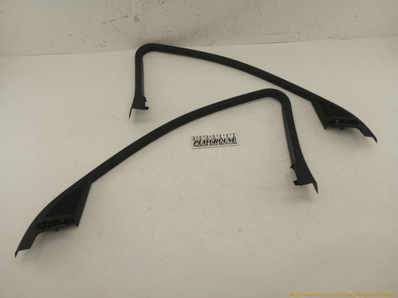 Audi A4 Allroad Pair Of Front Door Window Frame Trim