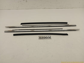 Audi A4 Allroad Set Of Front Door Window Sweep Trim