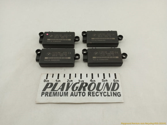 BMW 645CI Set Of 4 Alarm System Antenna Module Sensor