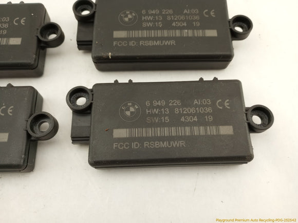 BMW 645CI Set Of 4 Alarm System Antenna Module Sensor