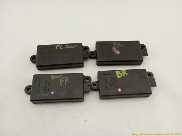 BMW 645CI Set Of 4 Alarm System Antenna Module Sensor